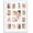 White, variant on 12x16 School Year Picture Frame K-12 Displays One 5x7 Photo and Twelve 2.5x3.5 Pictures Graduation Photo Collage Wall Hanging Collage School Picture Frame Black