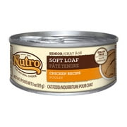 Nutro Senior Soft Loaf Chicken Recipe Canned Cat Food 3 Ounces (Pack Of 24)
