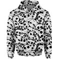thumbnail image 2 of Sudadera con estampado de fantasma de monstruo personalizada, ropa para hombre, sudaderas de moda modernas para hombres, camisa con capucha de movimiento cómoda, 2 of 5