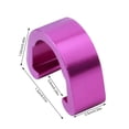 thumbnail image 4 of 10 Pieces Bike Cable C Clips Brake Cables Clamp Fixing Clamps Tool Fix Accessory Convenient Hose Guide Clamps Fixator for Bikes Purple, 4 of 8