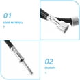 thumbnail image 3 of FONDOTIN Motorcycle Speedometer Cable Replacement Black Suitable for Various Motorbike Models, 3 of 8