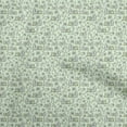 thumbnail image 1 of oneOone Georgette Viscose Mint Green Fabric Toile Sewing Craft Projects Fabric Prints By Yard 42 Inch Wide, 1 of 4