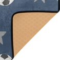 thumbnail image 3 of Ryvnso Soccer Balls Stars Area Rug Floor Mats Non-Slip Home Carpet 63 x 48 inch, 3 of 7