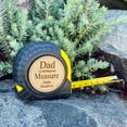 thumbnail image 4 of Fathers Day Gifts Measuring Tools No One Measures Up Personalized Tape Measure Fathers Day Gift From Daughter And Son Personalized Gifts For Dad Gift For Husband Fathers Day Gift,Brown Tool Measuring, 4 of 5