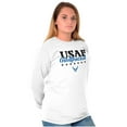 thumbnail image 3 of US Air Force USAF Girlfriend Pride Women's Long Sleeve T Shirt Brisco Brands L, 3 of 6