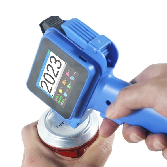 12.7mm Mini Handheld Inkjet Printer with Fast-Drying Ink for Text QR Barcode Batch Number Logo ,Improve Efficiency