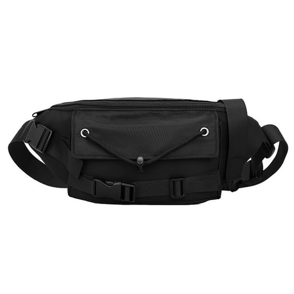 Felwors Men Fashionable Messenger Bag Outdoor Portable Light Shoulder Bag Large Capacity Waist Bag