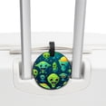 thumbnail image 3 of Alien Set of 2pcs PU Leather Round Suitcase Tags with Privacy Cover and Name ID Tag - Ideal for Travel Luggage, Handbags, Backpacks, School Bags, 3 of 6