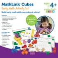 thumbnail image 6 of Learning Resources Early Math MathLink Cube Activity Set - 115 Pieces, Ages 4,5,6+ Math Blocks, Early Math Skills, Classroom Learning Supplies, 6 of 6