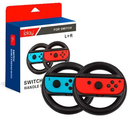 Steering Wheel Grip (2 Pack)  for Nintendo Switch Joy-Con - Enhance Your Racing Games!