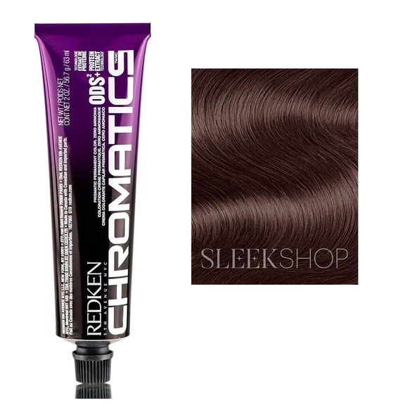 Chromatics Prismatic Hair Color 4M (4.8) - Mocha/Moka By Redken - 2 Oz Hair Color