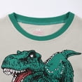 thumbnail image 4 of WIBACKER Cotton 2 Piece Set Dinosaur Pajamas for Boys 2-9 Years Long Sleeve Set Toddler Boys Pjs Kids Sleepwear, 4 of 10