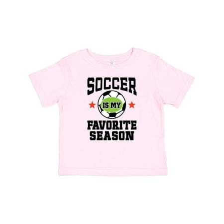 

Inktastic Soccer is My Favorite Season Gift Baby Boy or Baby Girl T-Shirt