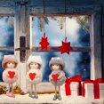 thumbnail image 2 of Muñecas Navidad Amor Rojo Ángel Muñeca Colgante Árbol De Navidad Decoración Colgante Colgante Para Puerta O Pared seitruly HA041688-02, 2 of 6