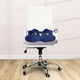 thumbnail image 1 of Cojín de asiento de espuma viscoelástica, cojín para coxis, cojín antideslizante para cadera, cojín para silla, cojín para silla de oficina, cojín Azul grisáceo, 1 of 8