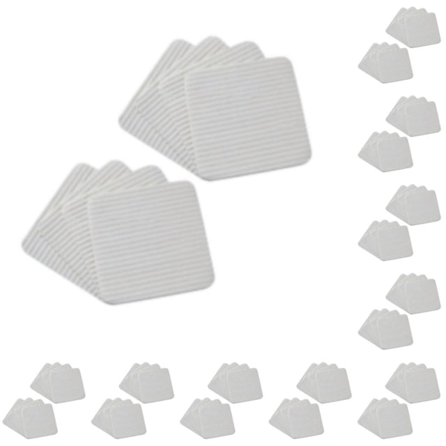 Naiovety 4 Piezas Pinzas De Vacío Lavables Y Reutilizables Para Almohadillas Antideslizantes Sin Residuos Ni Daños Ampliamente Utilizados Blanco 8 Piezas 10Conjunto
