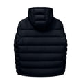 thumbnail image 4 of KeShDi Winter Puffer Jacket for Men Hooded Long Sleeve Zip Up Lightweight Winter Coat with Pockets Dark Blue 2X, 4 of 7