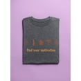 thumbnail image 3 of Find Your Motivation Banner T-Shirt Women -Image by Shutterstock, Female 3X-Large, 3 of 4