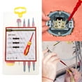 thumbnail image 2 of BELOWSYALER Professional Electrician Essential Insulated Multiple Use Screwdriver Set with Magnetic Tip for Technicians Repairs 5pcs, 2 of 8