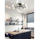 thumbnail image 1 of 1pc 80cm 8-Light Sputnik Chandelier Modern E27 Base Ceiling Light For Bedroom Living Room Dining Room Cafe Study Kitchen, 1 of 5