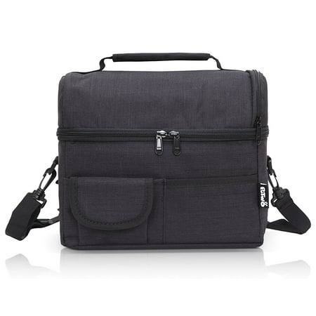 Shoulder Chest (Lunch Bag 8L Insulated Lunch Bag Lunch Box Lunch Bags for Women Lunch Bag for Men Cooler Bag with YKK Zip and Adjustable Shoulder Strap Lunch Tote for Kids Lunch)