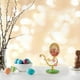 thumbnail image 5 of Fiudx Decoración de Pascua para El Hogar, Exquisita Pintura Esmaltada Artesanal de Metal, Adornos de Diamantes de Imitación, Elegante Caja de Regalo, Pieza de Exhibición Versátil, Perfecta para Celeb, 5 of 7