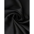 thumbnail image 5 of INSPIRE CHIC Women's Satin Tank Nightdress Lace Trim V-Neck Sleepwear Sleeveless Pajama Dress Midi Nightgowns M Black, 5 of 6