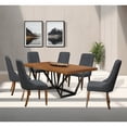 thumbnail image 3 of Comedor Kessa Muebles 6 Sillas Kaley Nogal 180 x 76 x 105 cm, 3 of 3