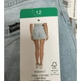 thumbnail image 3 of Calvin Klein Womens 5 Pocket Denim Short Light Blue 12, 3 of 3