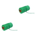thumbnail image 3 of Inteprter Cuerda de algodón de 91,5 m para manualidades, cuerda artesanal de macramé, cuerda de hilo de algodón de Color sólido, Textiles para el Type5 NO5 Inteprter CBP112108, 3 of 5