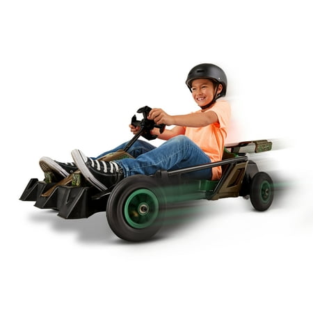Mossy Oak Go-Kart, 24-Volt Ride-On Toy by Kid Trax, Age 8+, rechargeable outside