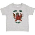 thumbnail image 3 of Inktastic Mardi Gras Let's Get Cray Crayfish with Beads Boys or Girls Baby T-Shirt, 3 of 5