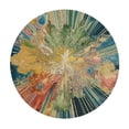 thumbnail image 4 of Acheng The Dazzling Stars and Dreamy Night Sky Round Tablecloth 54-58, 4 of 8