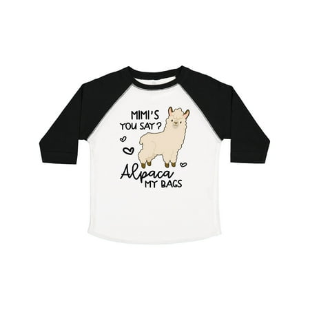 

Inktastic Mimi s You Say Alpaca My Bags Gift Toddler Boy or Toddler Girl T-Shirt