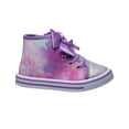 thumbnail image 2 of Laura Ashley Toddler Girls' High Top Lace-up Sneakers - Purple, Size: 10, 2 of 7