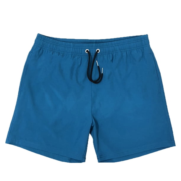 Pantalones Cortos Deportivos de Cuerda Elástica de Cintura Impresa, Pantalones Cortos de Playa Deportivos de Fitness para la Natación Y el Uso Diario Informal