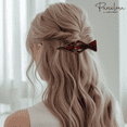 thumbnail image 2 of Parcelona French Cardinal Beak Shell Celluloid Large Hair Slider Yoga Claw Clip, 2 of 8