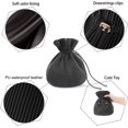 thumbnail image 3 of Bolsa de cosméticos Bolsa de cosméticos de viaje Bolsa de maquillaje con cordón para niños Mujeres Niñas-Negro JFHHH pequeña, 3 of 5