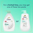Dove Body Wash With Pump Sensitive Skin 3 Count Hypoallergenic, Paraben