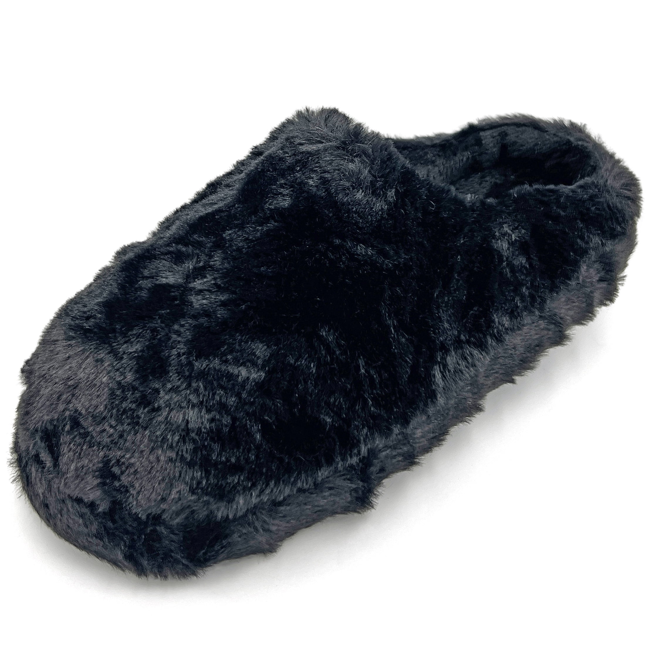fuzzy bedroom shoes