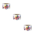 thumbnail image 4 of maskred 500 Pieces Colorful Thank Stickers Labels 5 for Birthday Party 1 Roll 1.5 Inch 3Set, 4 of 6