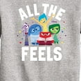 thumbnail image 3 of Inside Out - All The Feels - Toddler And Youth Crewneck Fleece Sweatshirt, 3 of 5