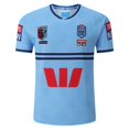 thumbnail image 2 of 2023 NSW Blues Home Away Indigenous Training  Singlet Shorts Mens Rugby Jersey Size S-5XL（Print Custom Name Number）, 2 of 7