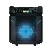 ION Audio Party Boom FX Portable Bluetooth Speaker with LED Lighting, Black, iPA101A