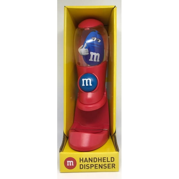 M&M'S World Plastic 10 oz Handheld Candy Dispenser with Box