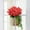 Red, variant on Clearance Artificial flowers under $5,6pcs Artificial Wisteria Flowers Bouquet Silk Faux Hyacinth Flowers For Home Garden Indoor Outdoor Cemetery Fences Decoration