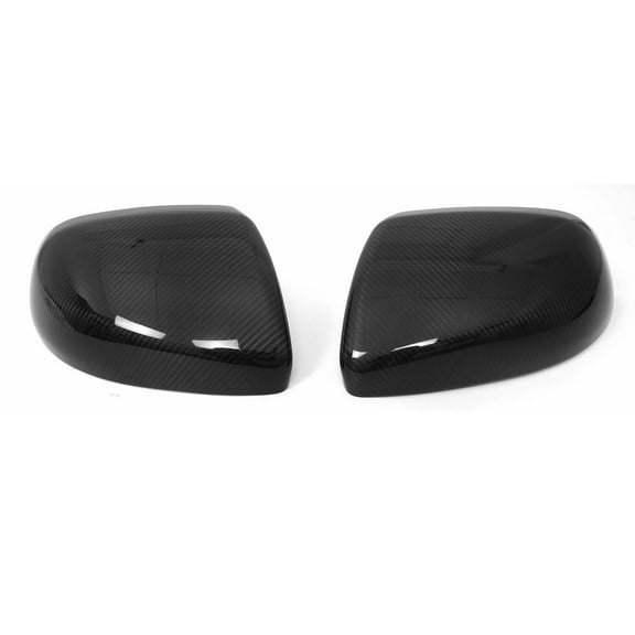 OMAC Side Mirror Cover Caps fits Mercedes Metris 2016-2024 Carbon Fiber Black 2X
