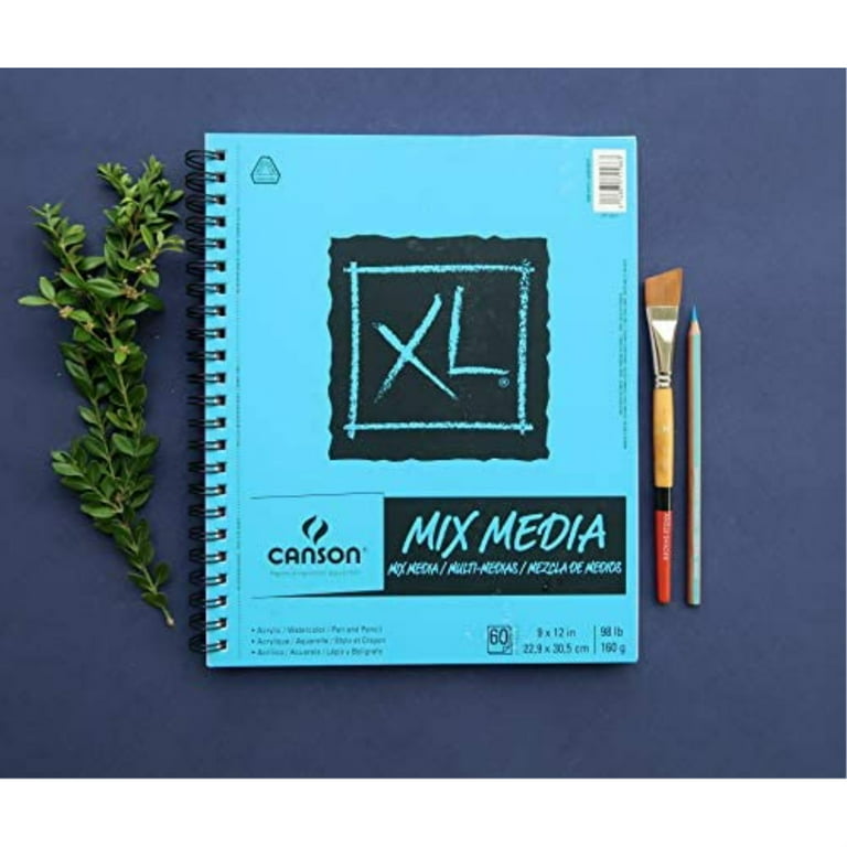 Bloc de dessin XL Mixed Media - 160 g./m² - A4 - Blanc