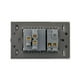 thumbnail image 3 of Placa Con 1 Apagador Y 1 Contacto Lucek Línea Flat blanco, 3 of 3