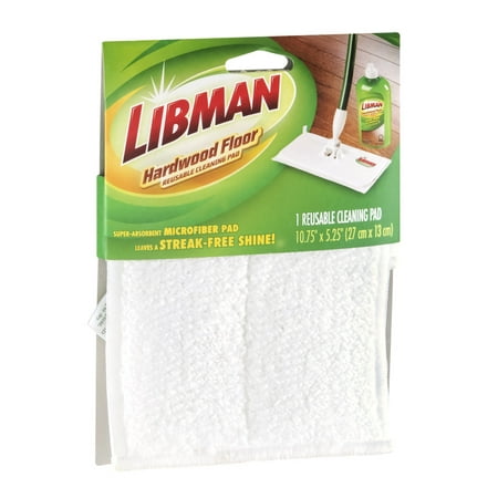Libman Hardwood Floor Reusable Cleaning Pad 1 0 Ct Walmart Com